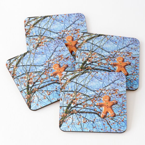 Item preview, Gingerbread cookie hanging from a tree, garden winter decor designed and sold by CarolinaReina.