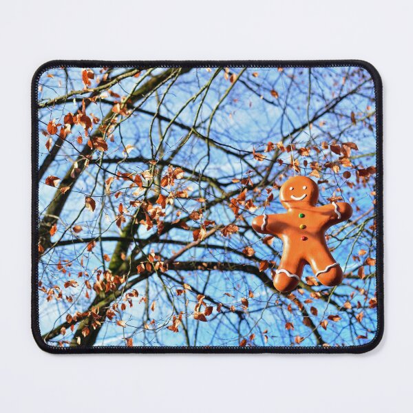 Item preview, Gingerbread cookie hanging from a tree, garden winter decor designed and sold by CarolinaReina.
