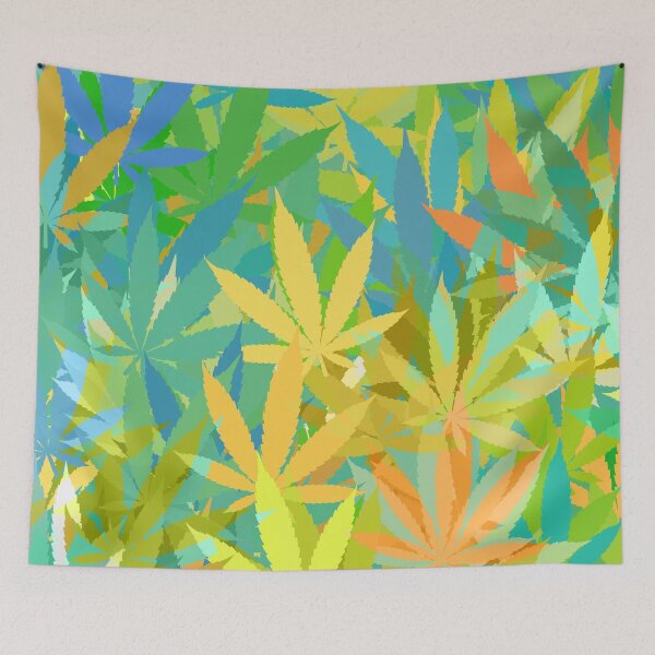Item preview, Marijuana Cannabis Weed Pot Summer Colors designed and sold by MarijuanaTshirt.