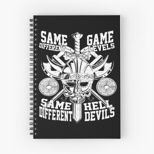 Item preview, Same Game Different Levels Same Hell Different Devils Workout warriors designed and sold by YAHIA-14.