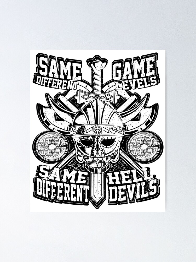 same game different levels same hell different devils under armour