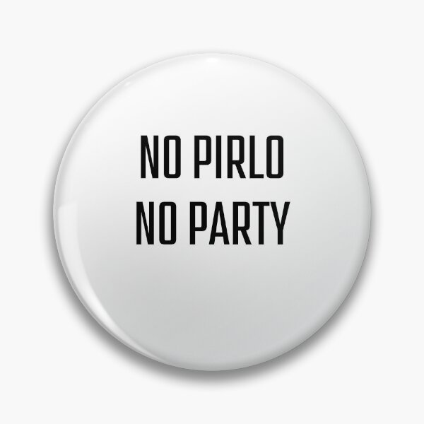 Artikelvorschau, No Pirlo No Party T-Shirt entworfen und verkauft von chrisnika123.