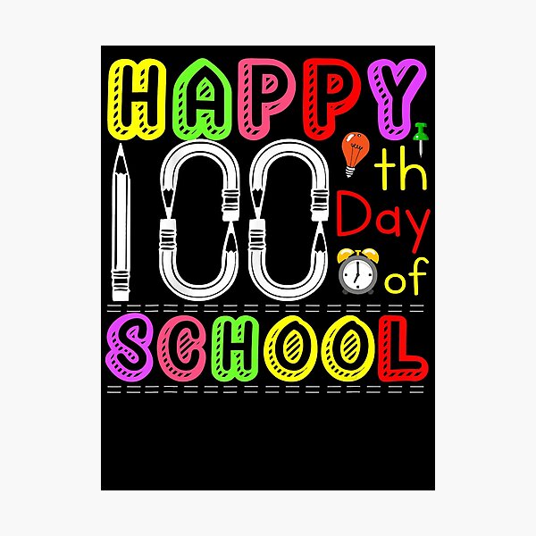 Item preview, 100th Day of School Funny 100 Days Of School Teacher Student designed and sold by AnthonyCoraine.