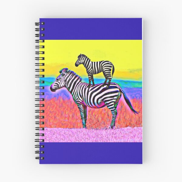 Item preview, Zebra Up Zebra Down Rainbow Digital Art Collection  designed and sold by ArtTheresaLynn1.