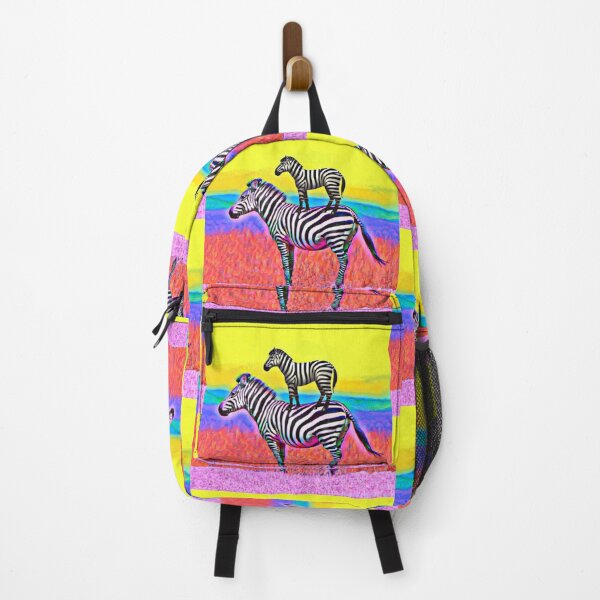 Item preview, Zebra Up Zebra Down Rainbow Digital Art Collection designed and sold by ArtTheresaLynn1.