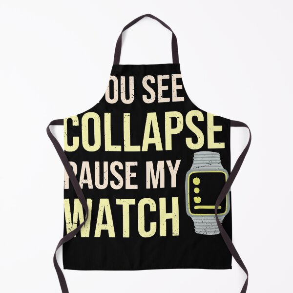 Item preview, If I Collapse Please Pause My Watch - Funny Running designed and sold by Raminovitch.