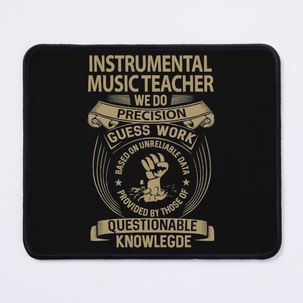 Item preview, Instrumental Music Teacher T Shirt - We Do Precision Job Gift Item Tee designed and sold by paneczkopat.