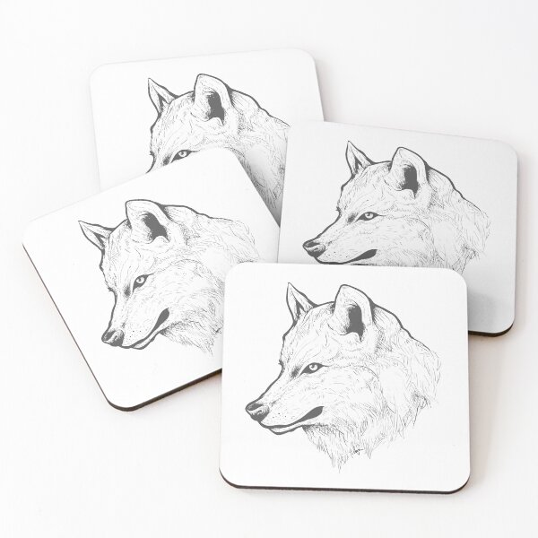 Item preview, wolf head drawing designed and sold by JAG2B.