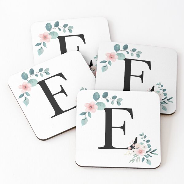 Item preview, E - Watercolor Floral designed and sold by Monograms Ultd.