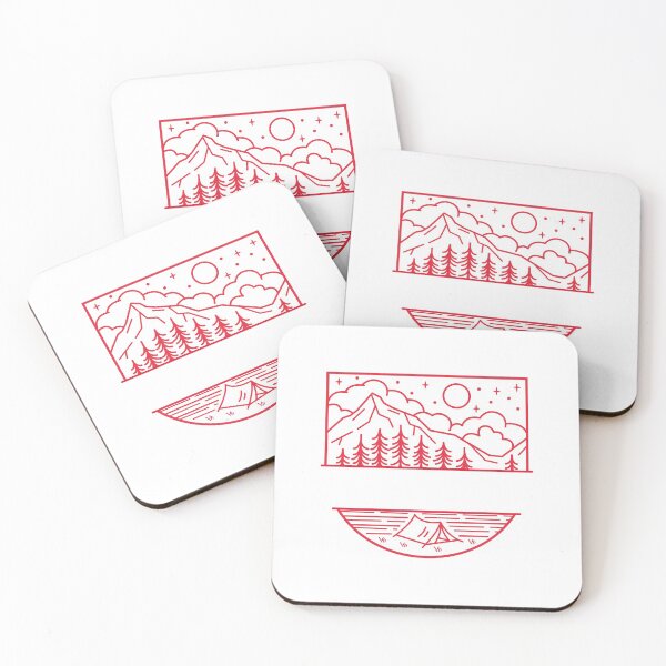 Item preview, Camping outdoors designed and sold by NoelNimmad.