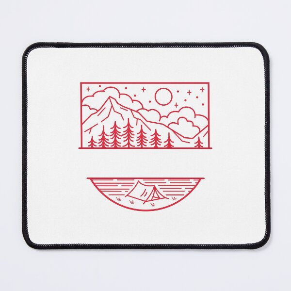 Item preview, Camping outdoors designed and sold by NoelNimmad.