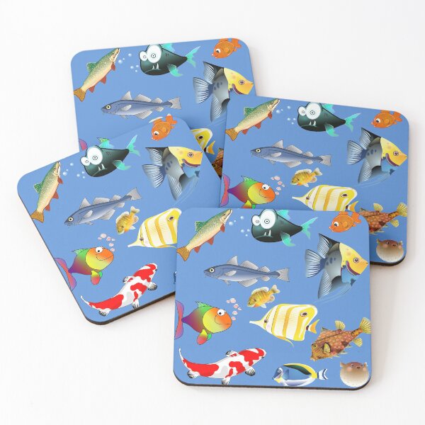 Item preview, Multicolor fishes designed and sold by AlphaRid.
