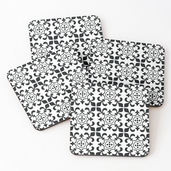 Item preview, Vintage black pattern 7 designed and sold by arkantus.