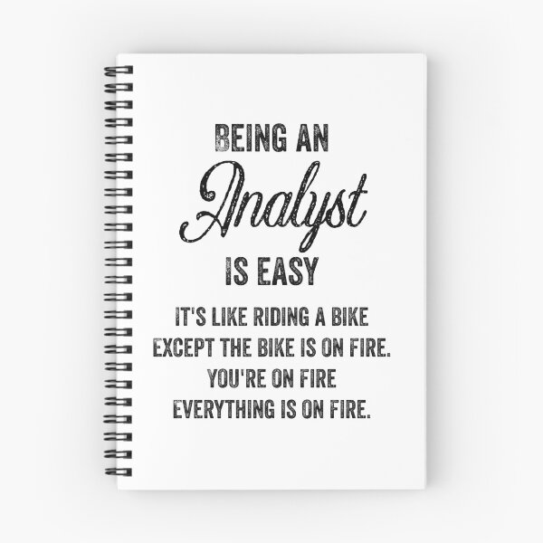 Item preview, Being An Analyst is Easy - Funny Analyst Quotes Gifts For Analysts designed and sold by ferdaousseshop.