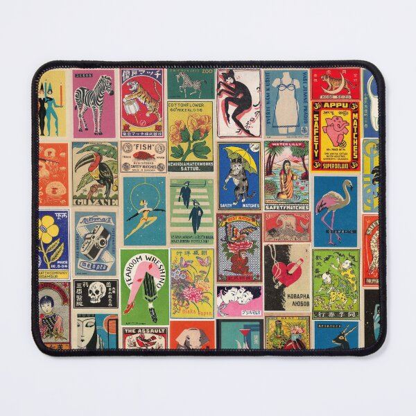 Item preview, Zadro (Vintage Matchbox Wallpaper) designed and sold by the-dinsdale.