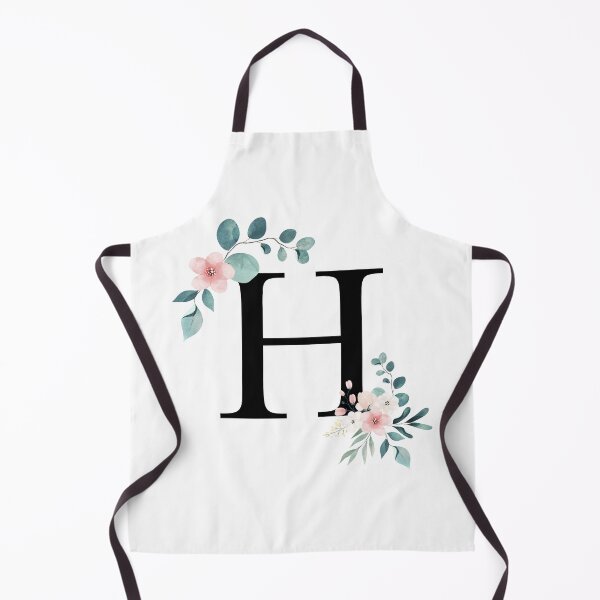 Item preview, H - Watercolor Floral designed and sold by Monograms Ultd.