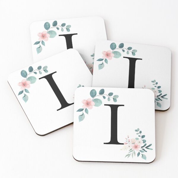 Item preview, I - Watercolor Floral designed and sold by Monograms Ultd.