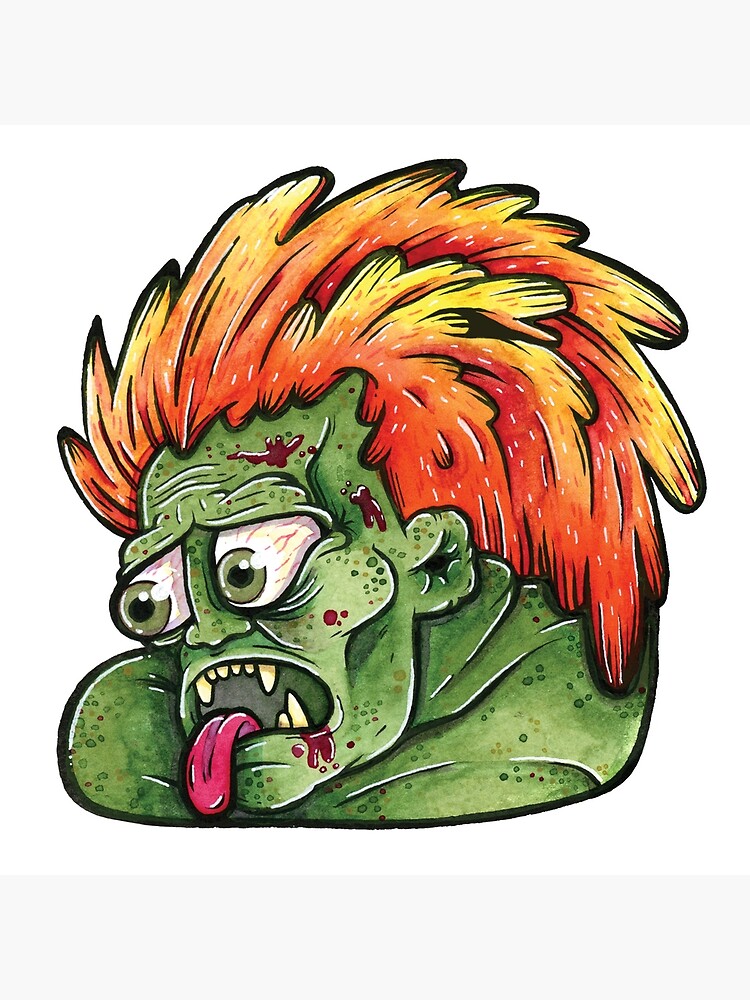 BAIT x Street Fighter Blanka Pillow (green)