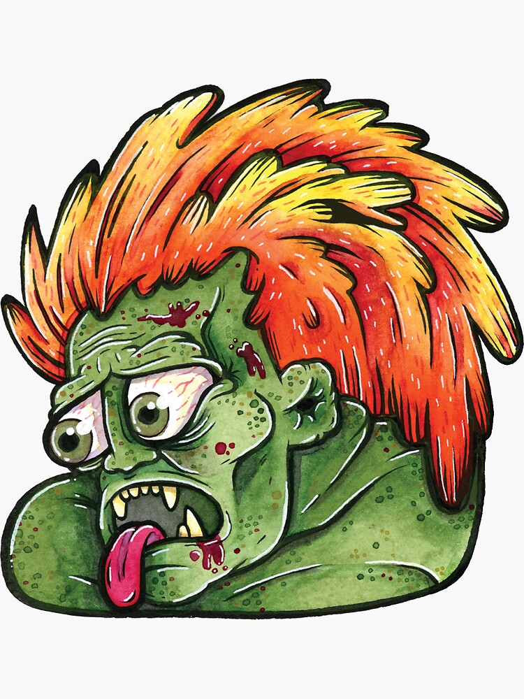 Blanka Street Fighter II Art Print for Sale by winscometjump