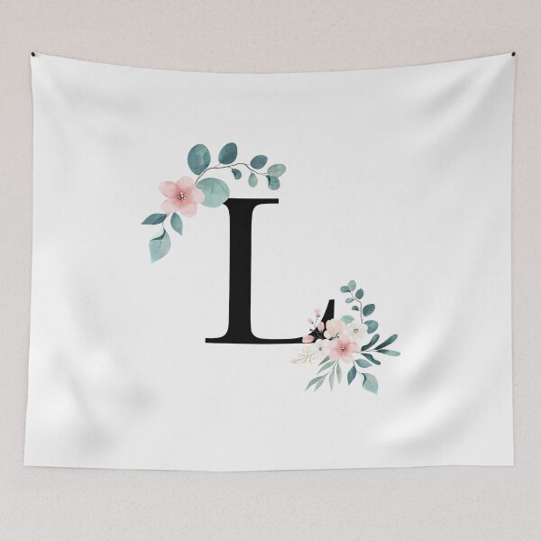 Item preview, L - Watercolor Floral designed and sold by Monograms Ultd.