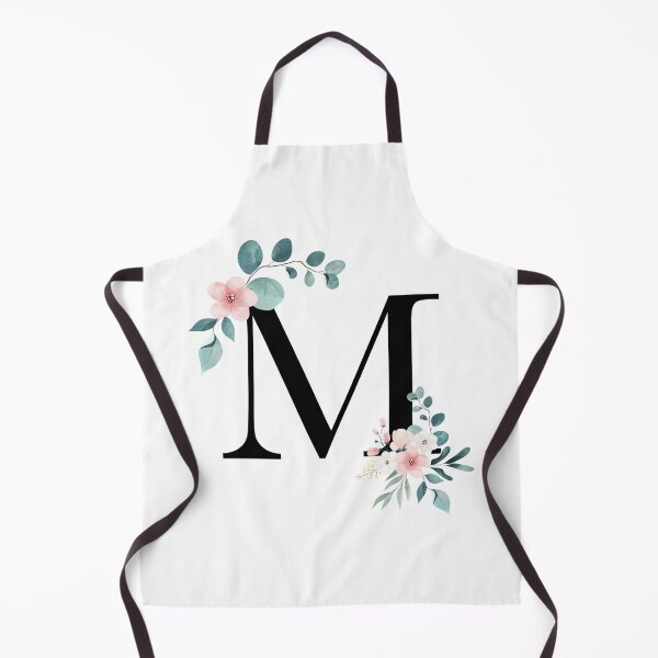 Item preview, M - Watercolor Floral designed and sold by Monograms Ultd.