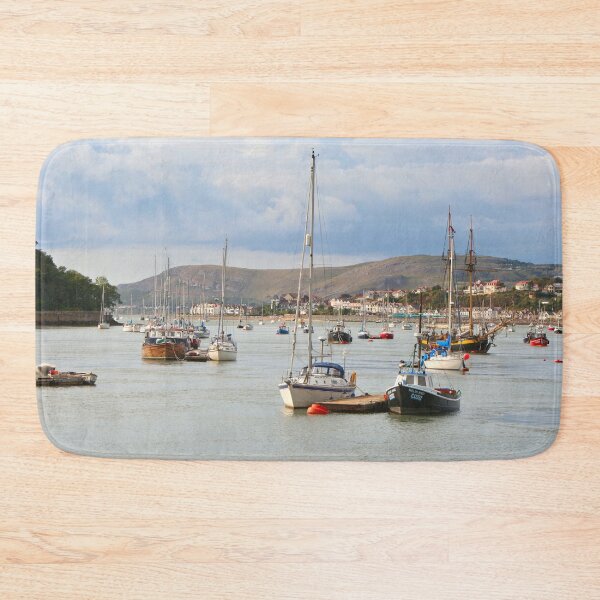 Item preview, Boats on River Conwy, Wales 2 designed and sold by FranWest.