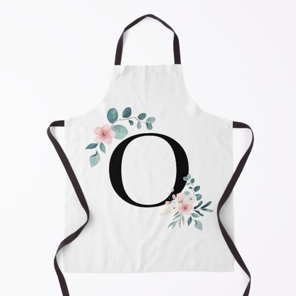 Item preview, O - Watercolor Floral designed and sold by Monograms Ultd.