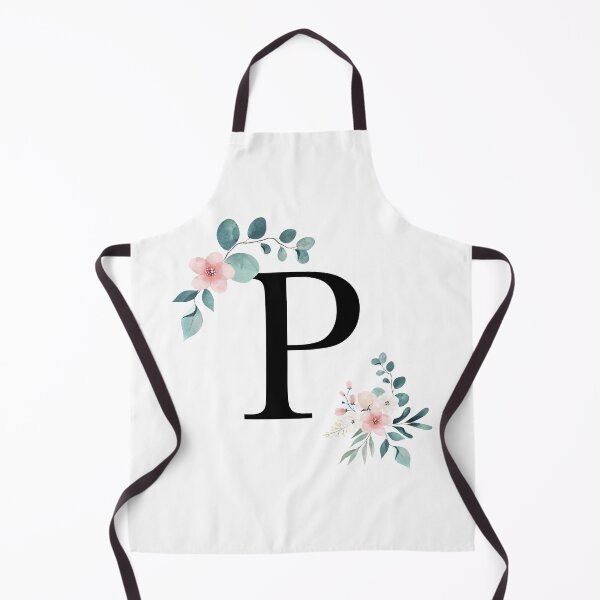 Item preview, P - Watercolor Floral designed and sold by Monograms Ultd.