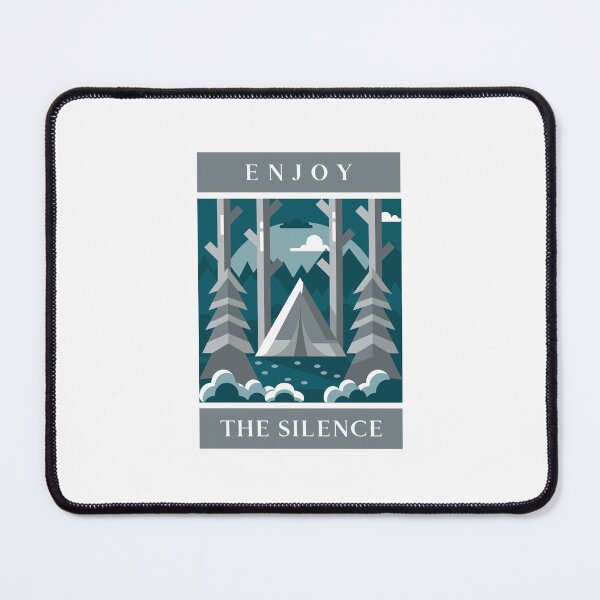 Item preview, Enjoy camping - silence designed and sold by NoelNimmad.