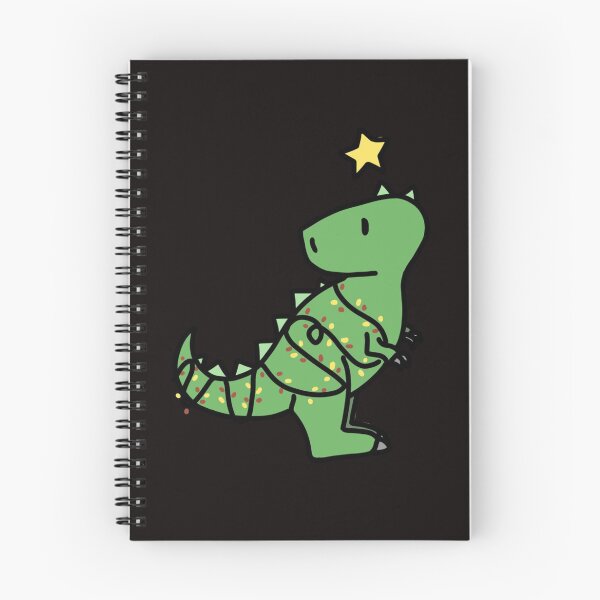 Artikelvorschau, Tree Rex Weihnachtsdinosaurier T Rex Sticker entworfen und verkauft von HessKammer.
