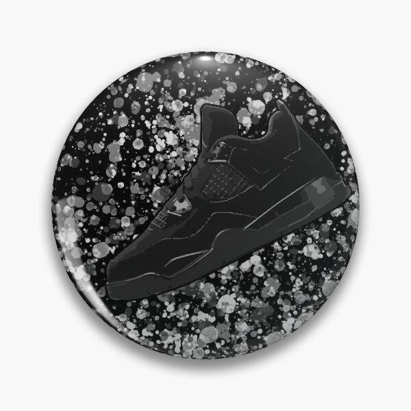 Item preview, Jordan 4 Cat black with splatters designed and sold by LUSSO-DESIGNERS.