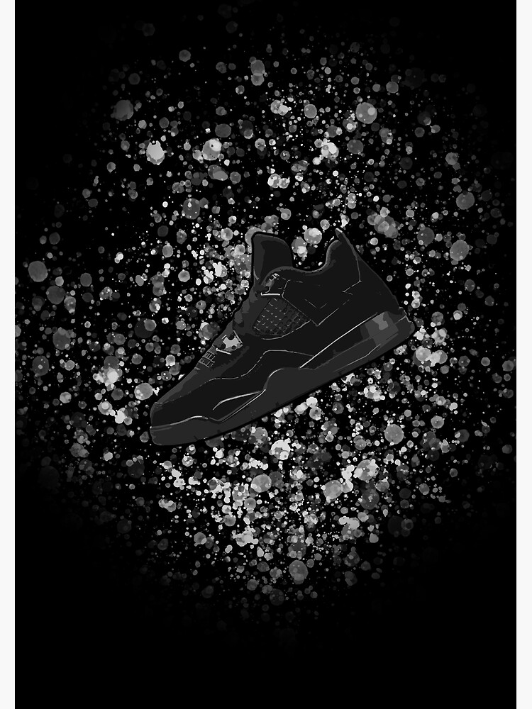 Jordan Cat black with splatters