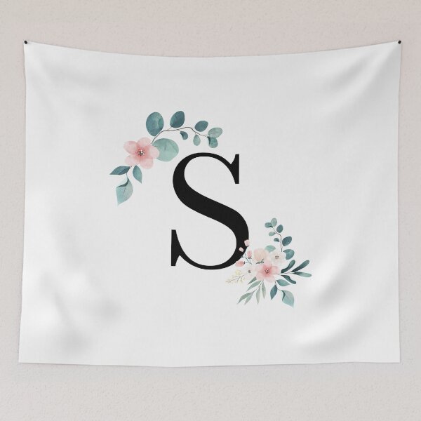 Item preview, S - Watercolor Floral designed and sold by Monograms Ultd.