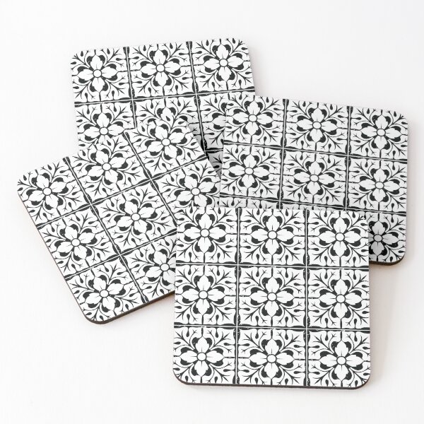 Item preview, Vintage black pattern 9 designed and sold by arkantus.