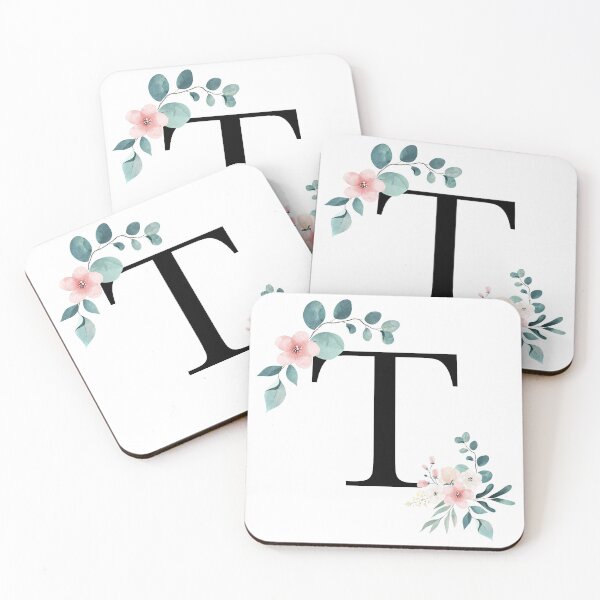 Item preview, T - Watercolor Floral designed and sold by Monograms Ultd.