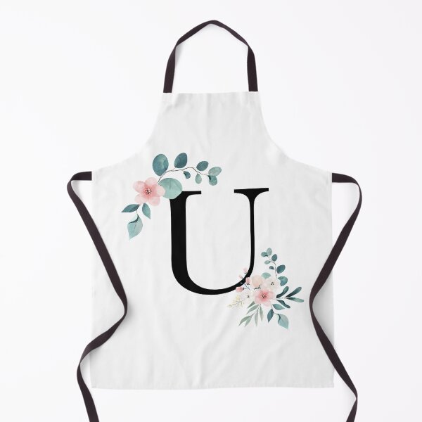 Item preview, U - Watercolor Floral designed and sold by Monograms Ultd.