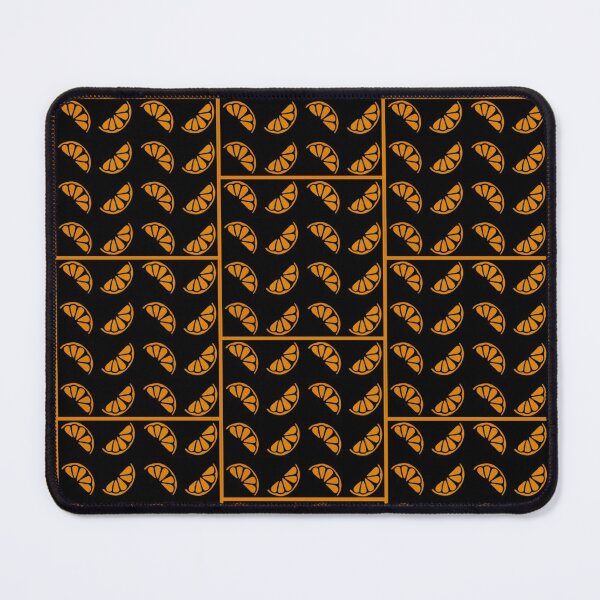 Item preview, Funky Fun Orange Wedge Pattern designed and sold by PawsitiveMum.