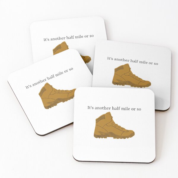Item preview, It's another half mile - Hiking Joke designed and sold by NoelNimmad.