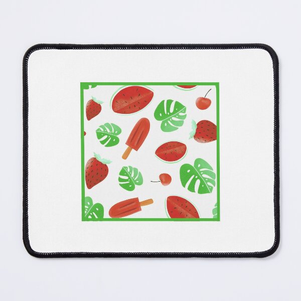 Item preview, Ruby Red ‘Fruit & Fun’ Summer Pattern designed and sold by PawsitiveMum.