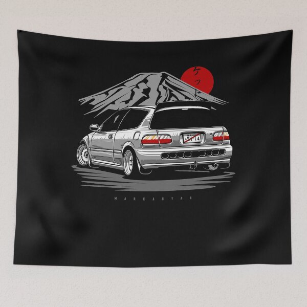 Item preview, Rocket. Civic EG Essential T-Shirt.png designed and sold by TammyeBrad.
