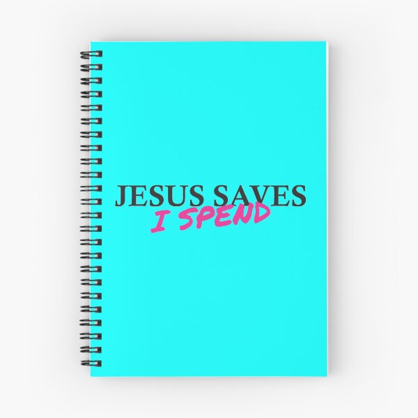 Item preview, Jesus saves I spend designed and sold by crazycollective.