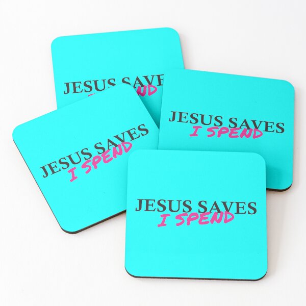 Item preview, Jesus saves I spend designed and sold by crazycollective.