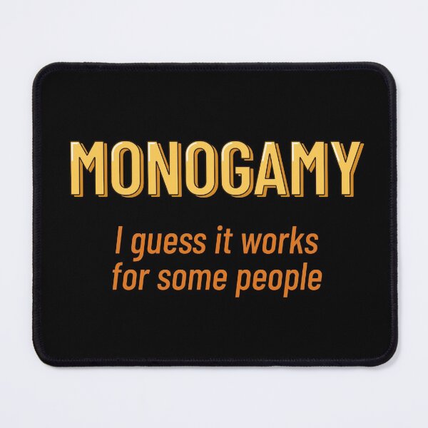 Item preview, Polyamory vs. Monogamy - Funny Polyamory designed and sold by ClickForMore.