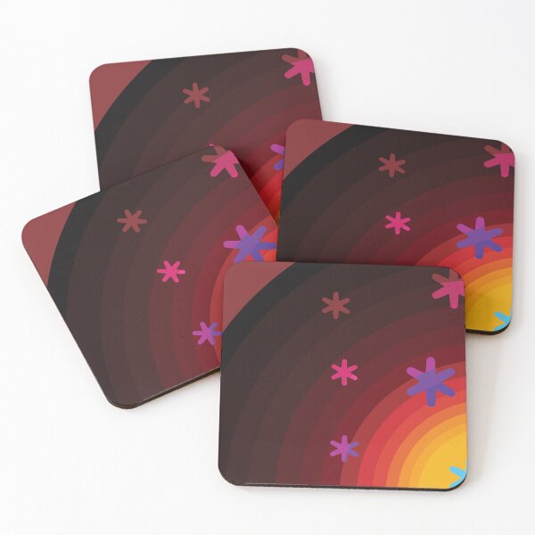 Item preview, Sunset with Star Colorful designed and sold by FridPix.
