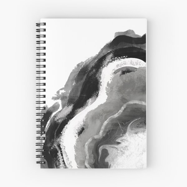 Item preview, Agate in black and white designed and sold by Lauratska.