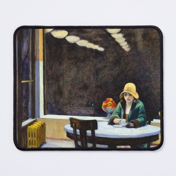 Item preview, Automat, 1927 by Edward Hopper designed and sold by kinsley45.