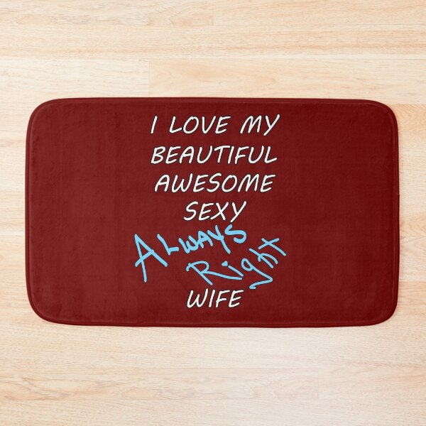 Item preview, I Love My Awesome Wife Funny Marriage Quote designed and sold by Cute & Sassy Custom Gifting Boutiques.