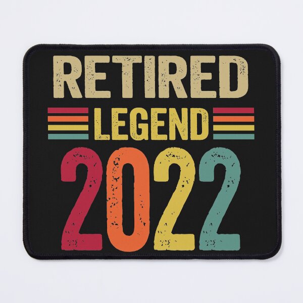 Item preview, Retired legend 2022 vintage funny Retirement gift 2022 designed and sold by BahaaIB.