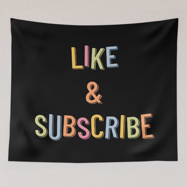 Item preview, Social Media / Vlogger - Like and Subscribe designed and sold by ClickForMore.