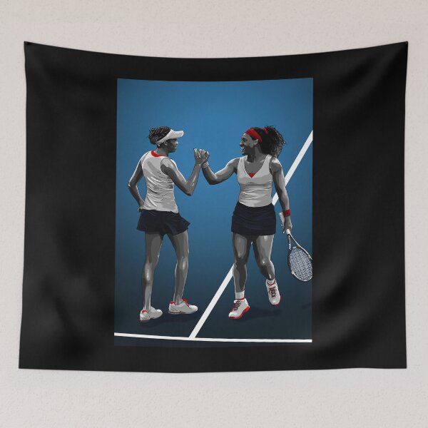 Item preview, Serena & Venus Williams Tennis Classic T-Shirt.png designed and sold by jameskelley89.